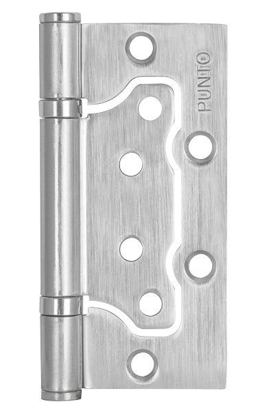 Универсальная петля без врезки PUNTO 200-2B 100x2,5 SC мат. хром 35495