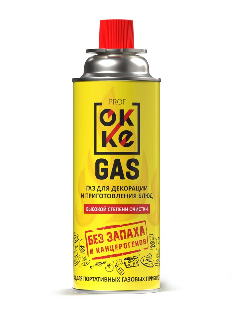 Газ для декорации блюд OKKE ПГС--520-027
