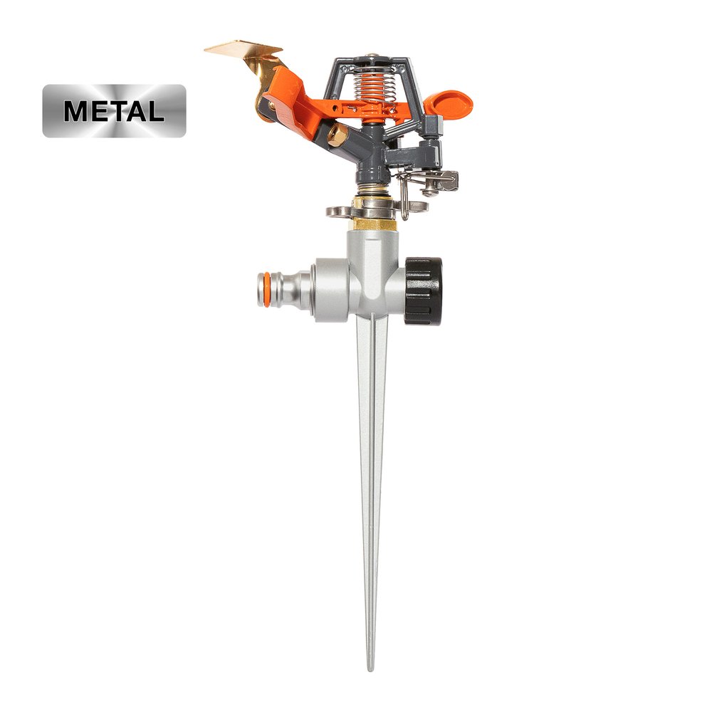 Импульсный металлический разбрызгиватель DAEWOO impulse round sprinkler spike DWS 1120