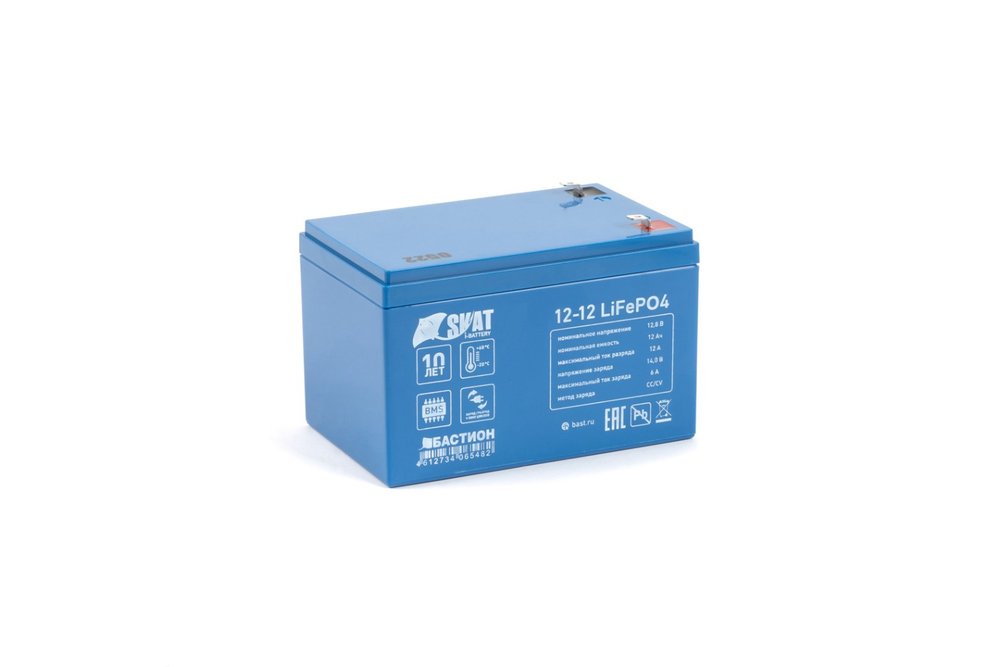 АККУМУЛЯТОР LI-ION Бастион I-BATTERY 12-12 LIFEPO4 646