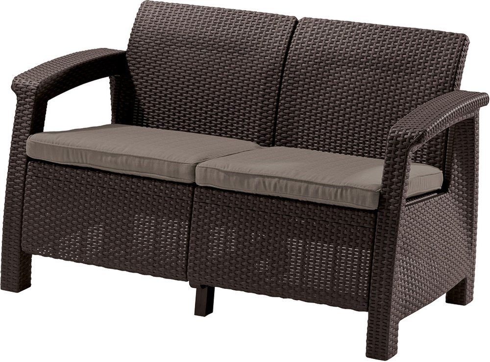 Двухместный диван Keter Corfu Love Seat 258946