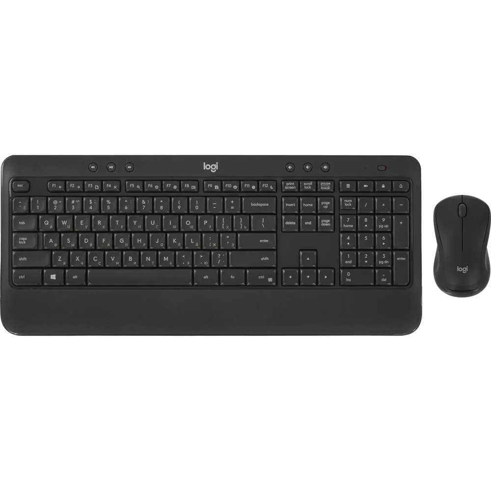 Набор клавиатура+мышь Logitech MK540,черный,USB беспров slim(920-008691)