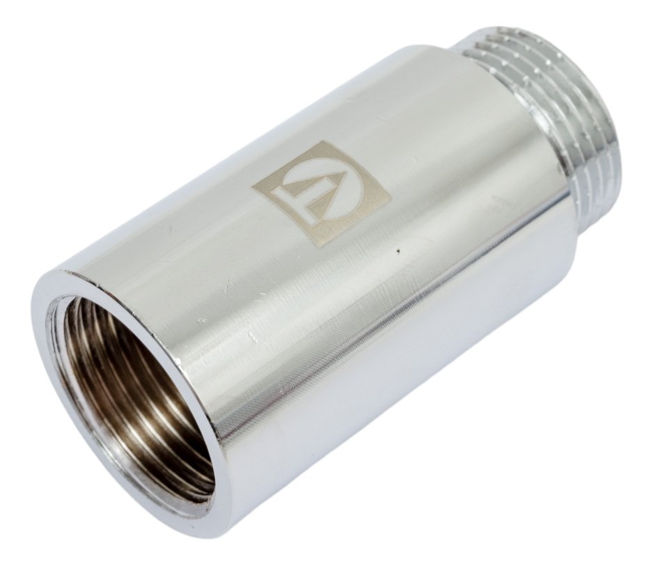 Удлинитель VALTEC 3/4 вн.х 50мм, хром VTr.198.C.0550