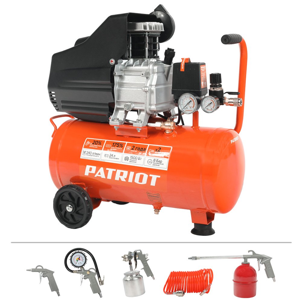 Поршневой компрессор PATRIOT EURO 50-260К 525306316
