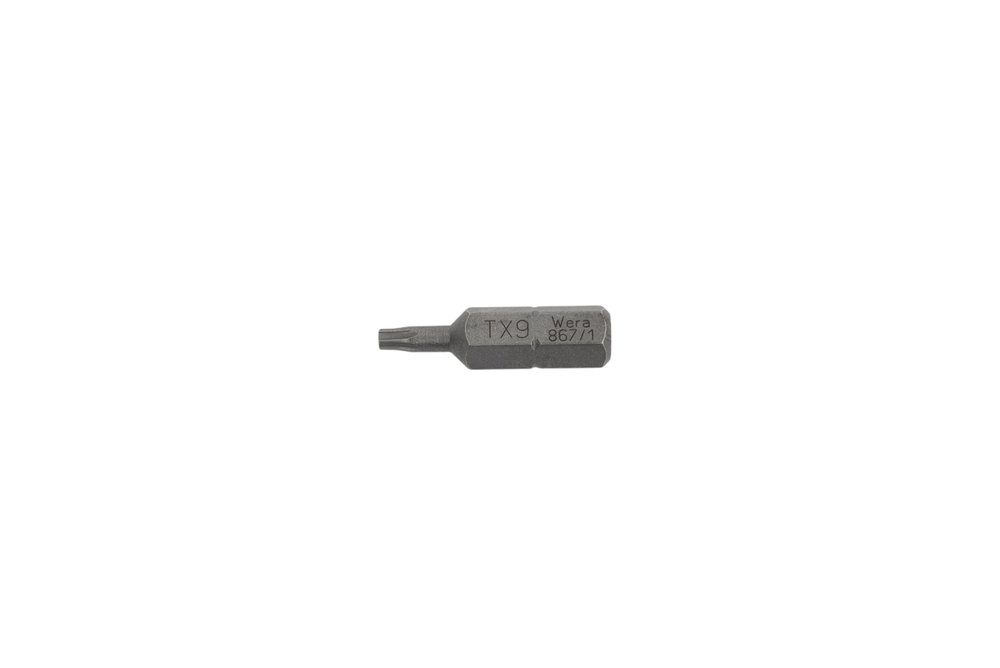 Бита вязкая твердость TX 9, 25 мм, 1/4' WERA WE-066496