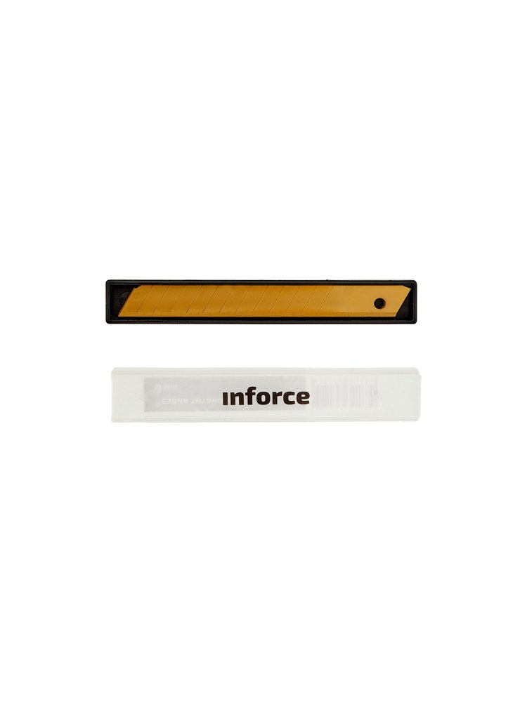 Лезвия сегментированные титановые (10 шт/уп, 9 мм) Inforce 11-03-09