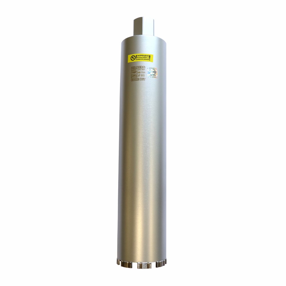Коронка алмазная по бетону Hilberg 92x450 мм Laser 1 1/4 UNC HD712