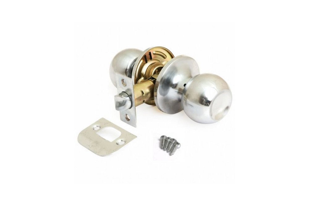 Межкомнатный замок PALIDORE Arsenal 607 PC PS хром блестящий 98760171