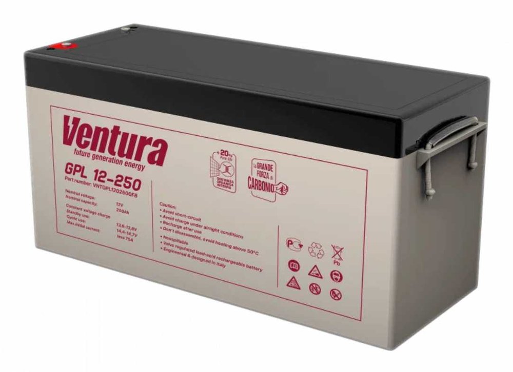 Аккумуляторная батарея 12 В, 268 Ач Ventura GPL 12-250