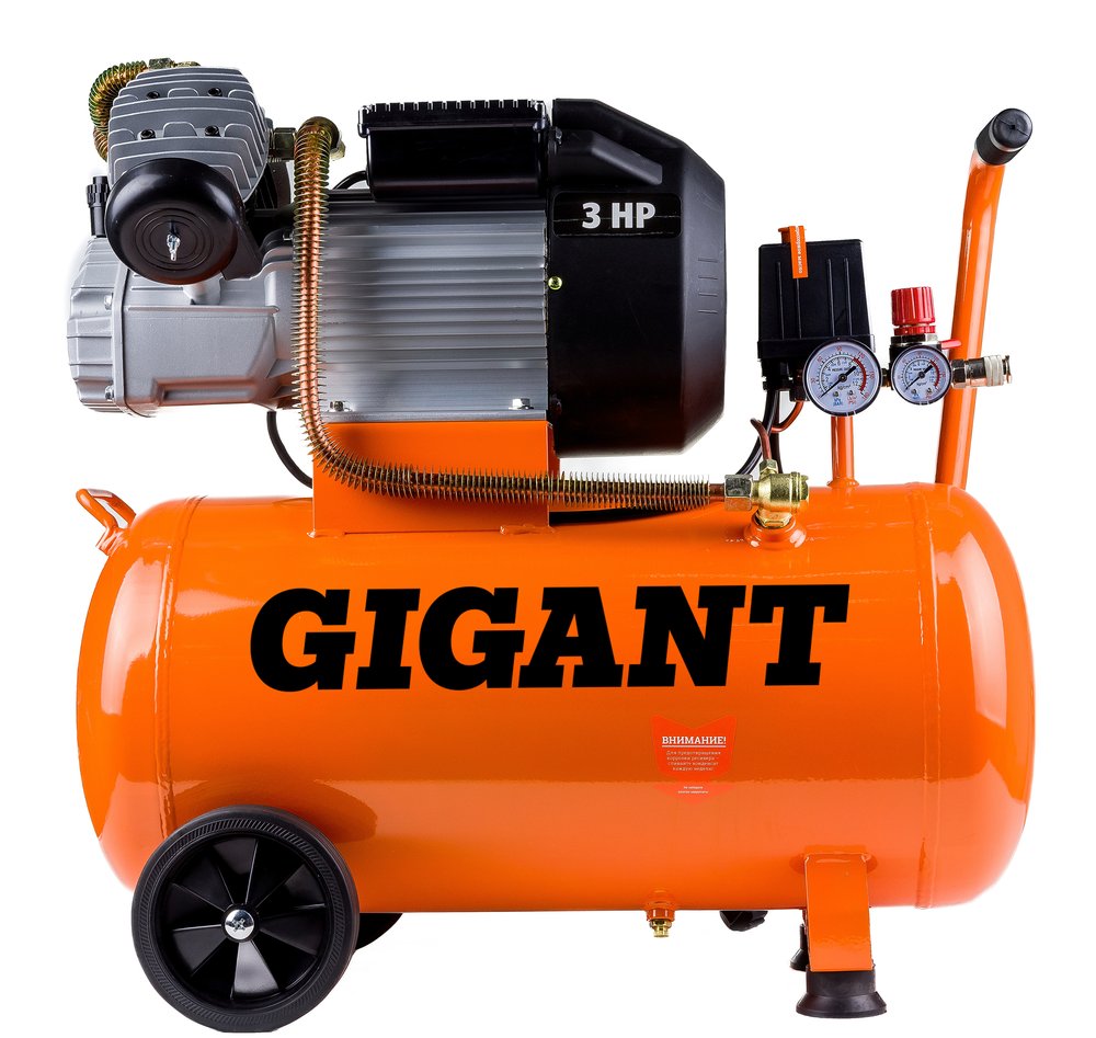 Компрессор (50 л, 8 бар, 400 л/мин) Gigant V2200/50