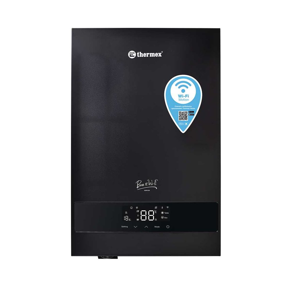 Электрический настенный котел Термекс THERMEX Boss 12 Wi-Fi (Black) ЭдЭБ04884
