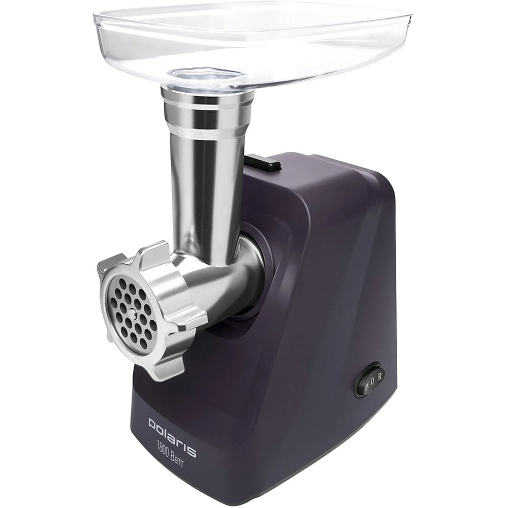 Мясорубка Polaris PMG 1852 RUS, 1800 Вт, бордовый