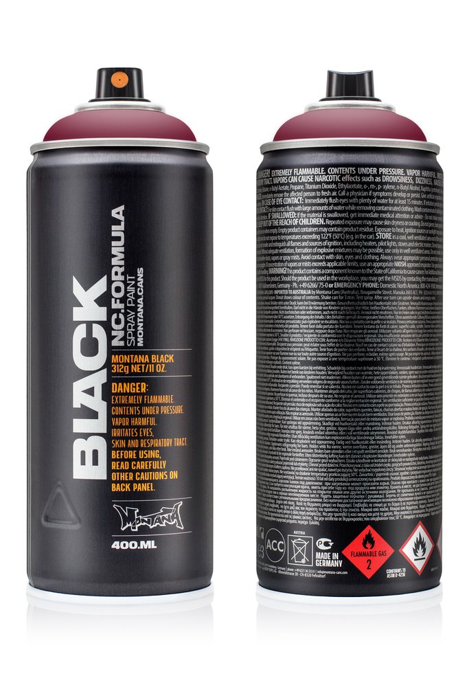 Краска MONTANA BLACK кардинал, 0.4 л 3062 BLK