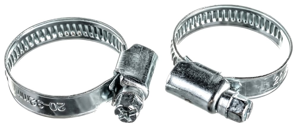 Червячный хомут оцинк Gigant 20-32 мм/9 W1, 25 шт G/1/30