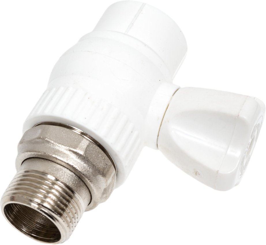 Шаровый прямой кран PPR LAMMIN PREMIUM радиаторный, 25х3/4' Lm31175025020