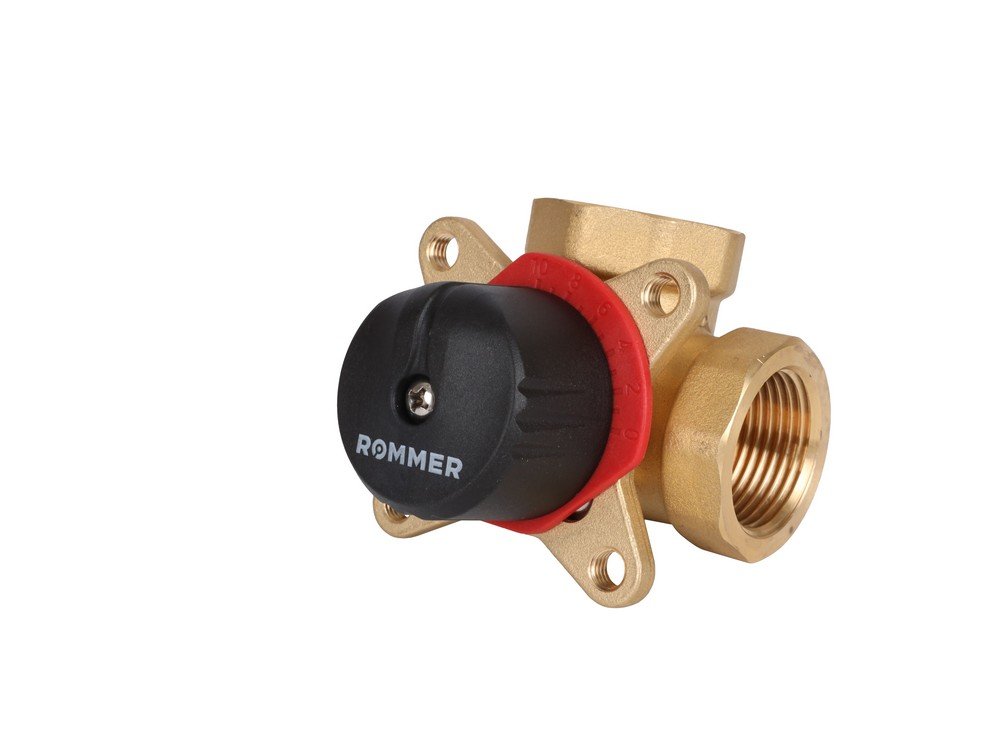 3-х ходовой смесительный клапан ROMMER 1, kvs 10 Rvm-0003-010025 RG0091K407T2F6