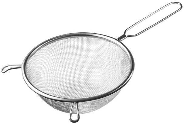 Дуршлаг с ручкой из нержавеющей стали PERFECTO LINEA, диаметр 16 см 24-020016 ЦБ-3438334464
