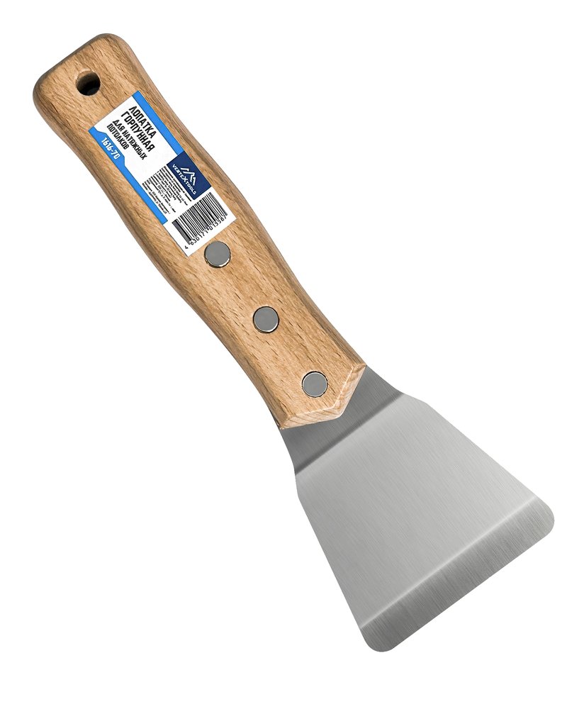 Гарпунная лопатка для натяжных потолков vertextools 70 мм 1616-70
