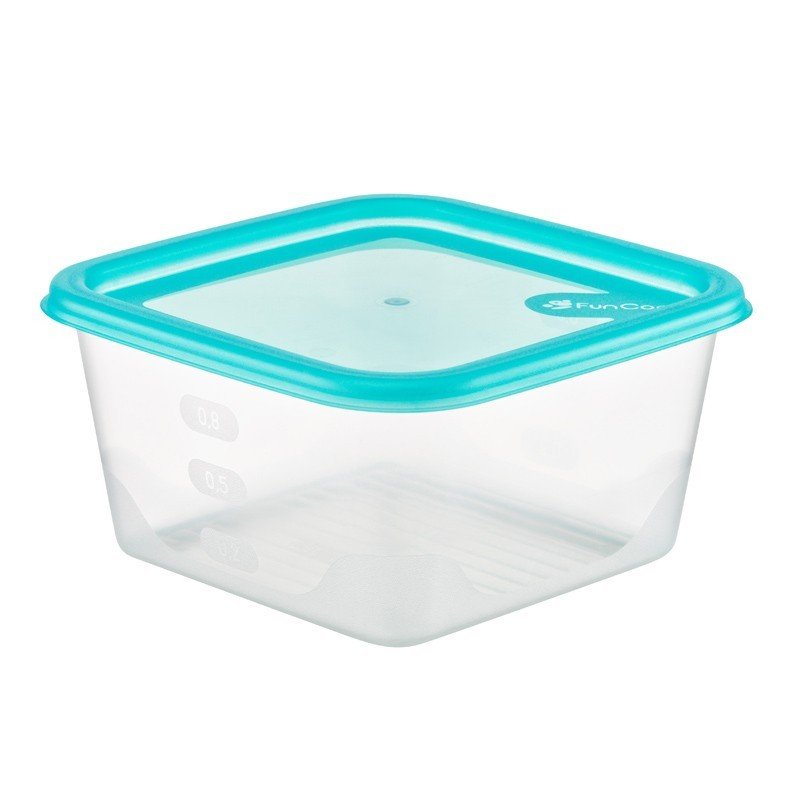 Емкость Funcook для продуктов квадратная 1,1 л Фьюжн FC1104