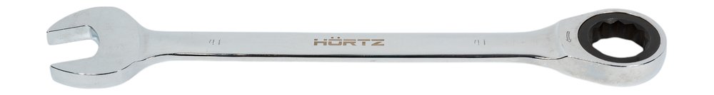 Комбинированный трещоточный ключ 41х41 хром HORTZ HOR 132567