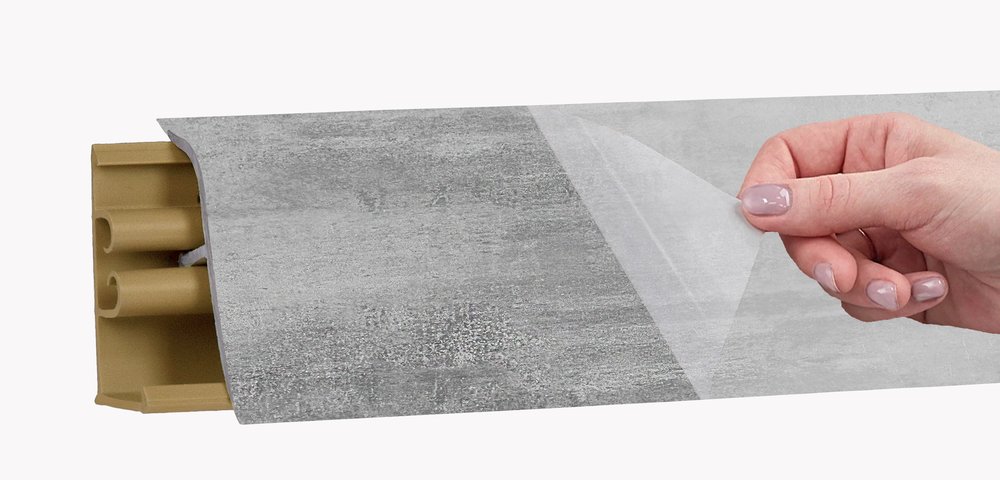 Плинтус KORNER LB 38 42 бетон 3.0 м 42 38-42