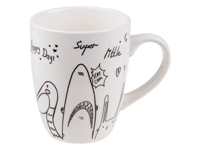 Керамическая кружка PERFECTO LINEA 360 мл Funny Animals-4 30-063224