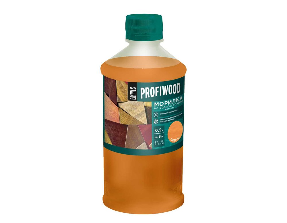 Морилка Profiwood на водной основе, орегон, 0.5 кг 67688