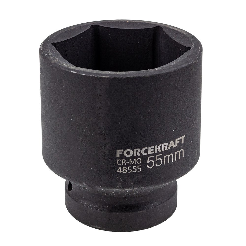 Головка ударная 6-гранная 55 мм, 1' Forcekraft FK-48555(56363)