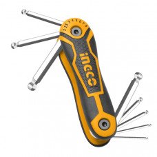Набор шестигранников с шаром 2-8 мм INGCO INDUSTRIAL HHK14082