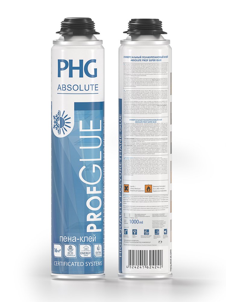 Клей пена PHG Absolute PROF Glue 1000 ml 242416