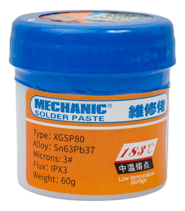 Паяльная паста (60 г) Mechanic XGSP80