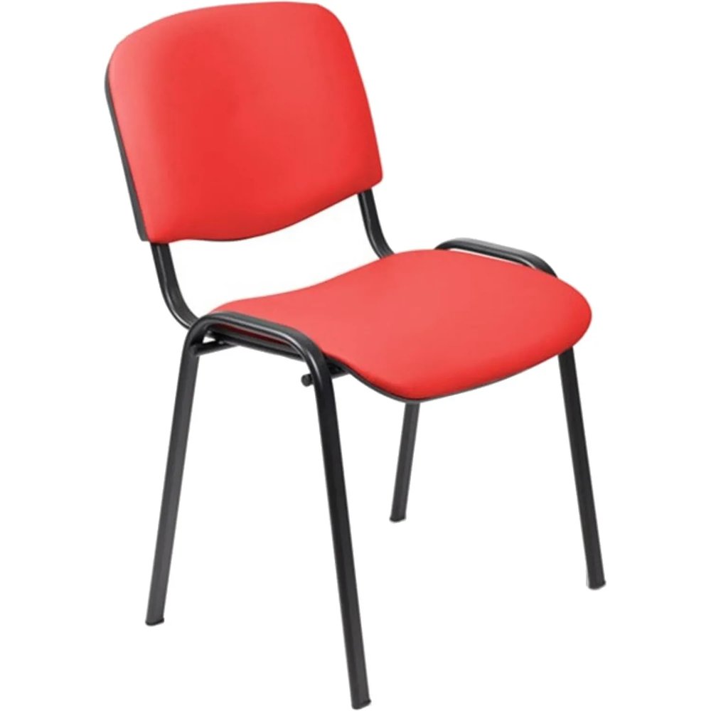Стул БМФ Easy Chair Rio(ИЗО) черн, к/з красный Z29