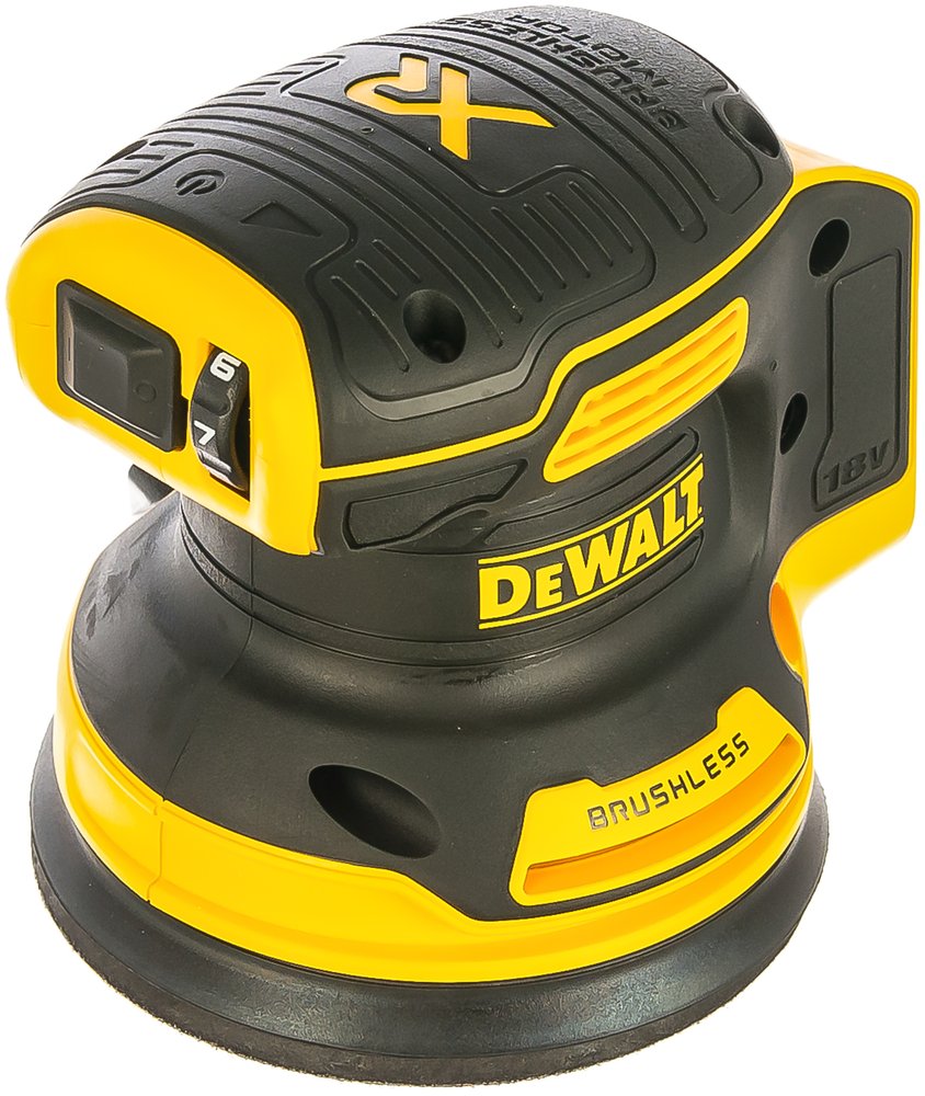 Эксцентриковая орбитальная шлифовальная машина DEWALT 18.0 В XR DCW210N-XJ