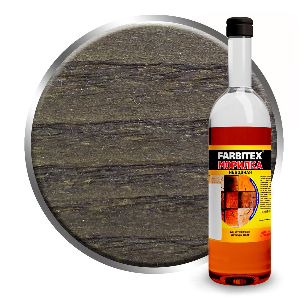 Морилка неводная Farbitex 0,5 л, 0,42 кг, Орех 4100017689