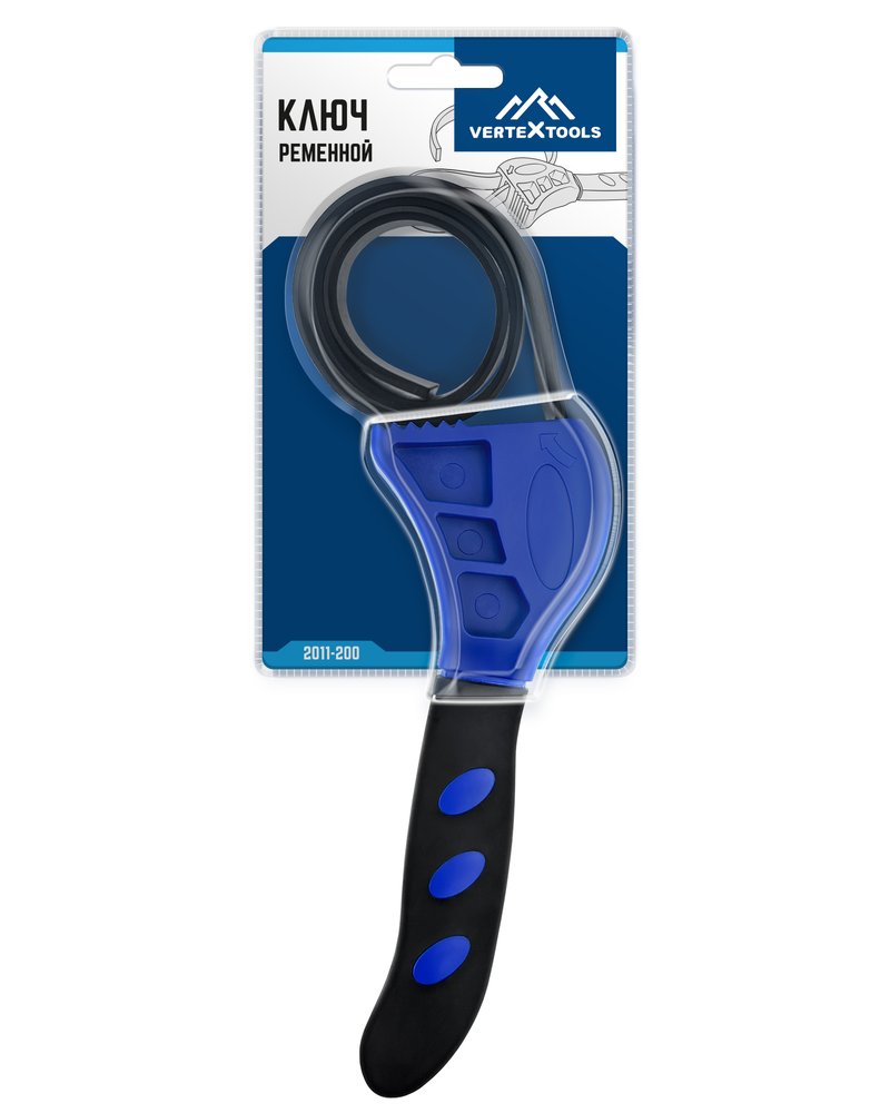 Ключ vertextools ременной 200мм 2011-200