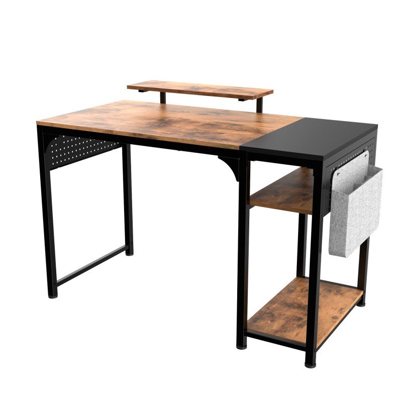 Письменный стол для компьютера EUREKA Brown ZX-SS120B-RBB
