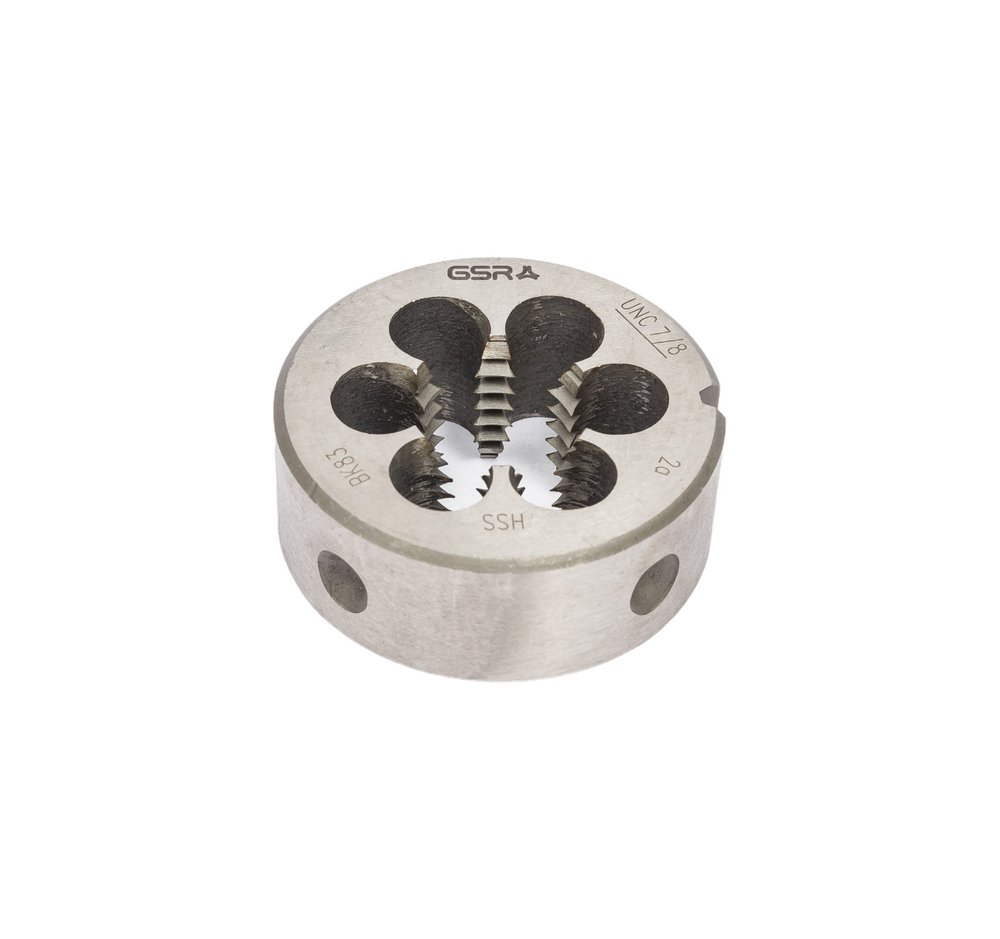 Круглая плашка GSR UNC 7/8-9 DIN EN 22568 B HSS B00462230