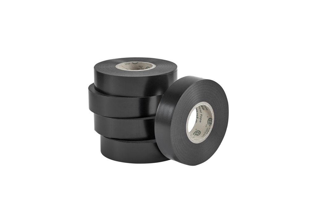 Изолента UCD ПВХ, профессиональная, 0,19x19 мм, 20 м, черная, 5 шт. UCD01920