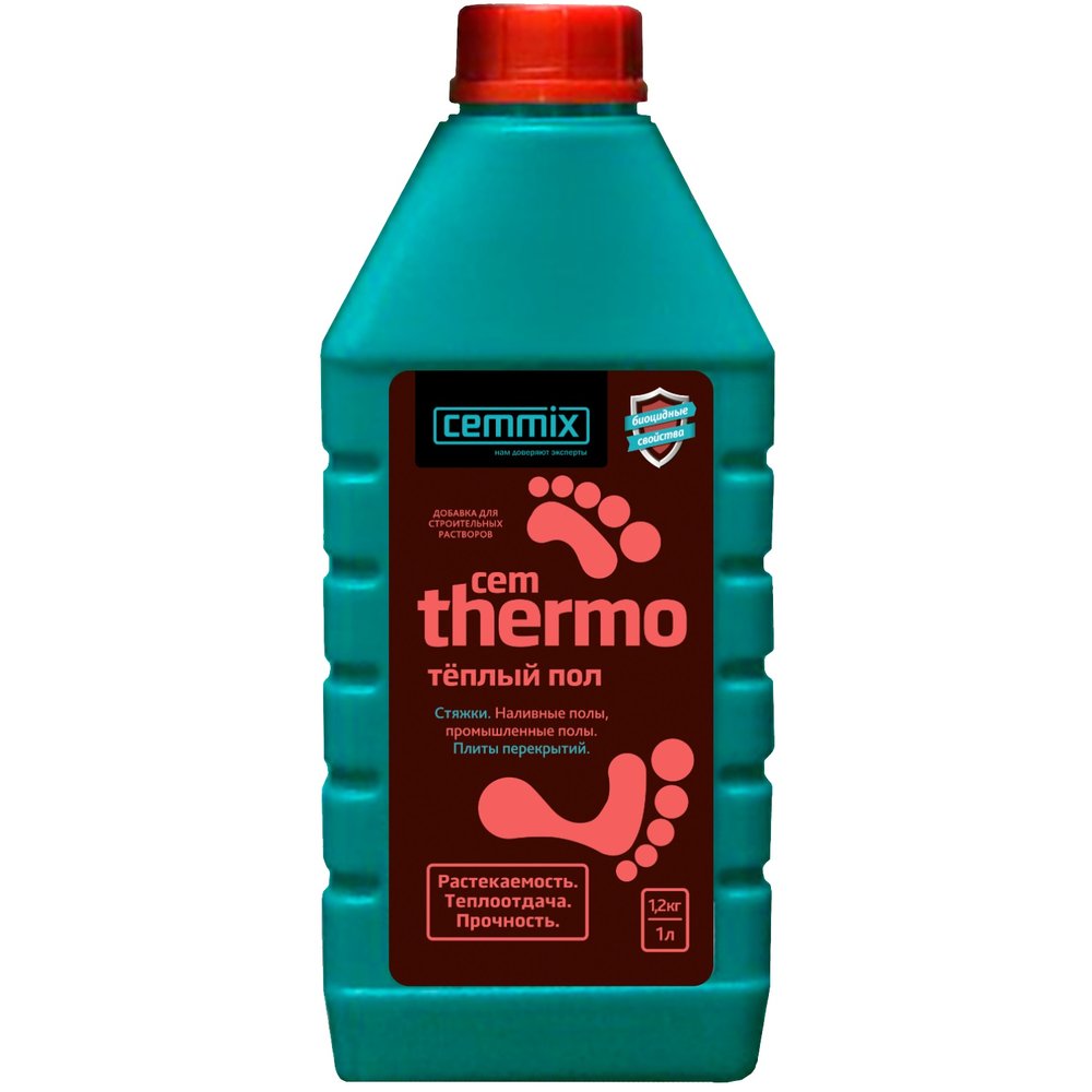 Пластификатор для теплых полов CEMMIX Thermo, 1 л 16718332