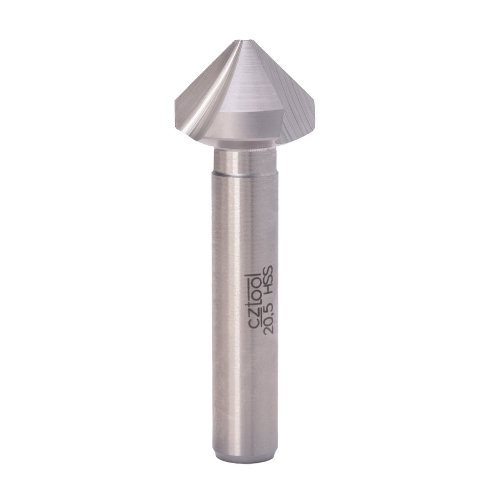 Зенковка 90 градусов (20.5х63 мм, хвостовик 10 мм, HSS, 3z) Bucovice Tools 741205