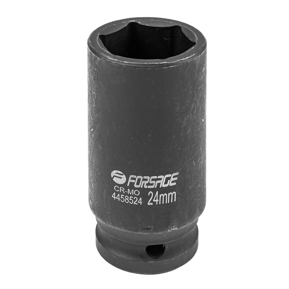 Головка Forsage ударная глубокая 24мм 1/2' 6гр F-4458524(6815)