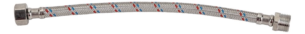 Гибкая подводка для воды (30 см, 1/2', гайка-штуцер) VALTEC VTf.002.IS.0404030
