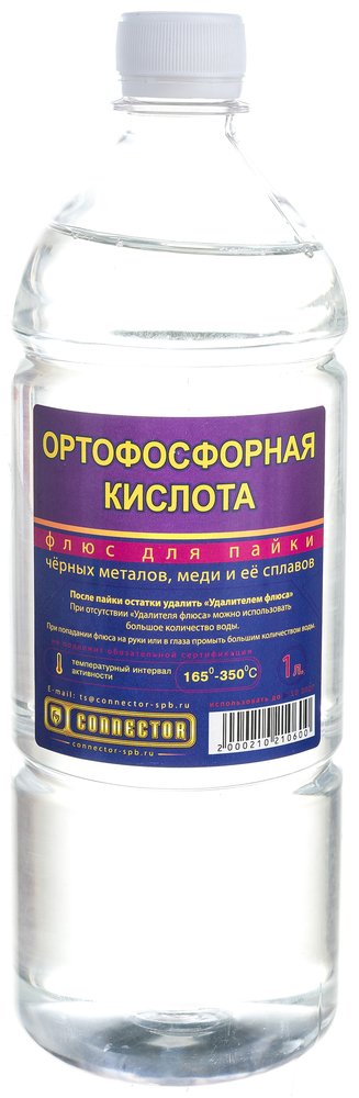 Кислота ортофосфорная 1 л Connector KIOR-1000