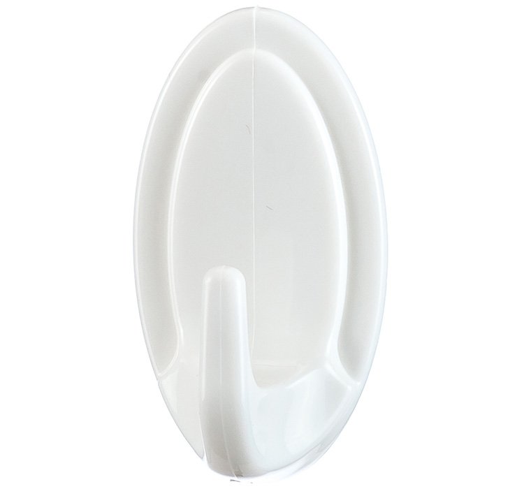 Самоклеящийся крючок IDEA Овальчик 10 шт. М 2231 Базовый