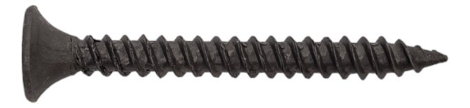 Саморез по металлу Dr. Bronz черный, острый, 3.5x35 мм, 1 кг SM351000