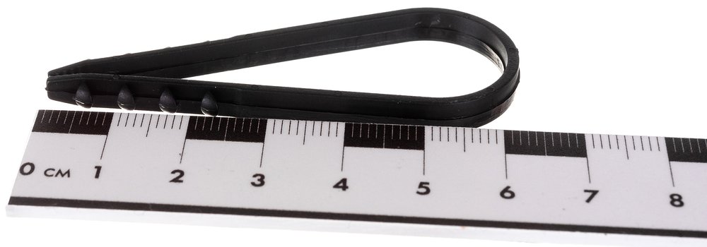 Дюбель-хомут FORTISFLEX нейлон ДХ 19-25 (ч) 100 шт. 59566