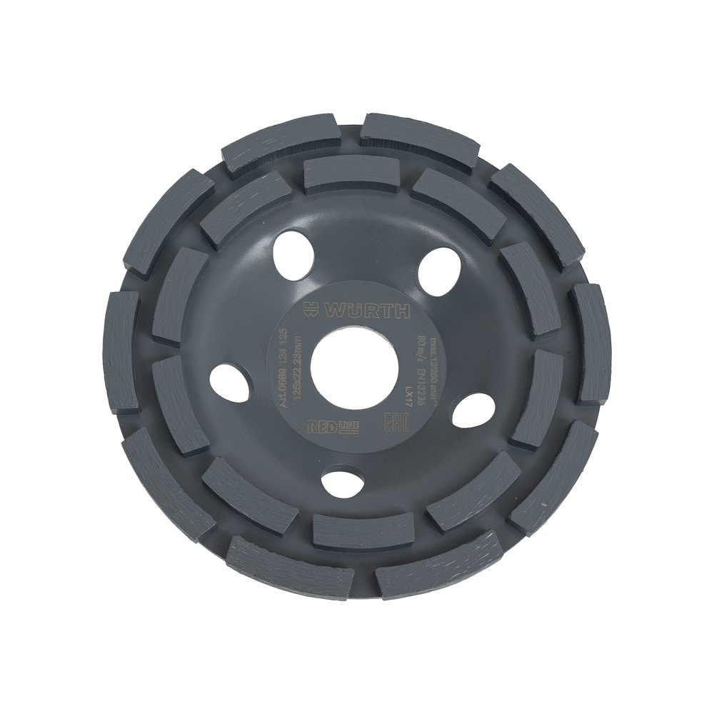 Чашка шлифовальная алмазная Wurth BR22,23-D125MM 0668124125961 1 1668124125092 1
