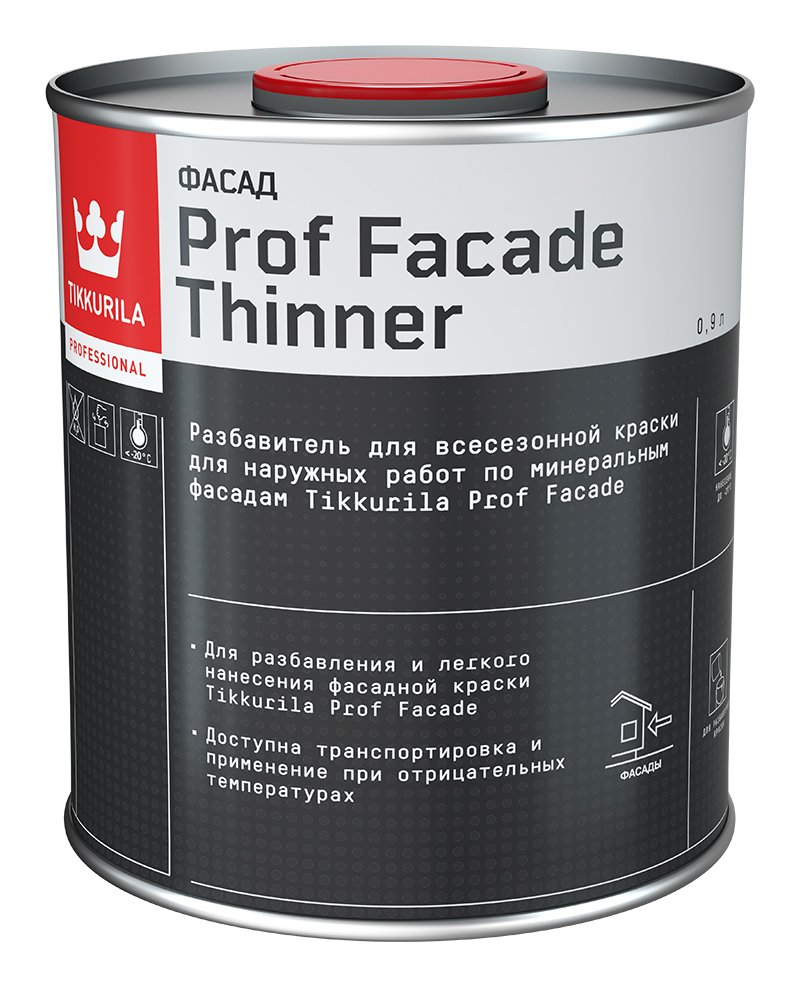 Растворитель Tikkurila PROF FACADE THINNER 1л 700009412