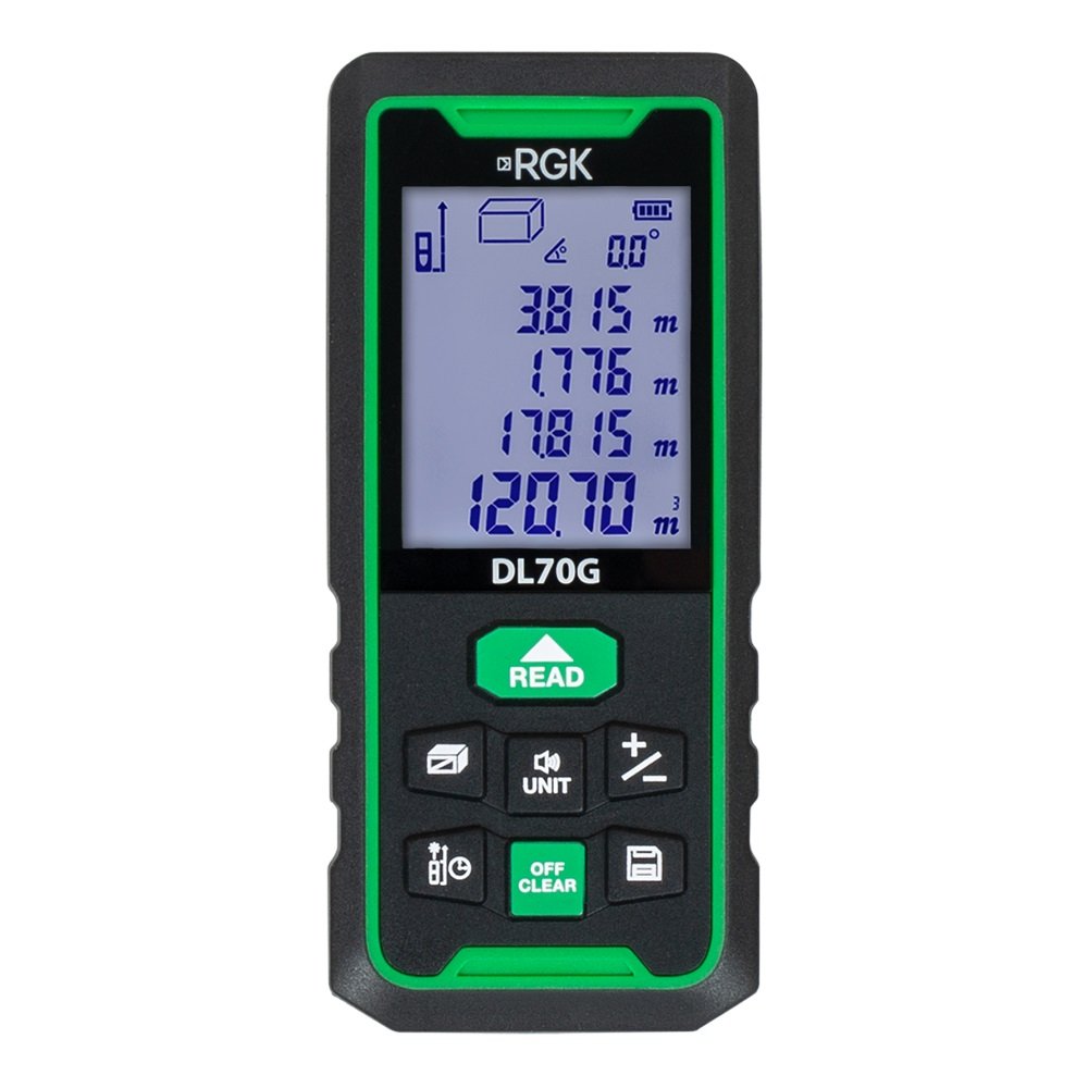 Лазерный дальномер с угломером RGK DL70G 778183