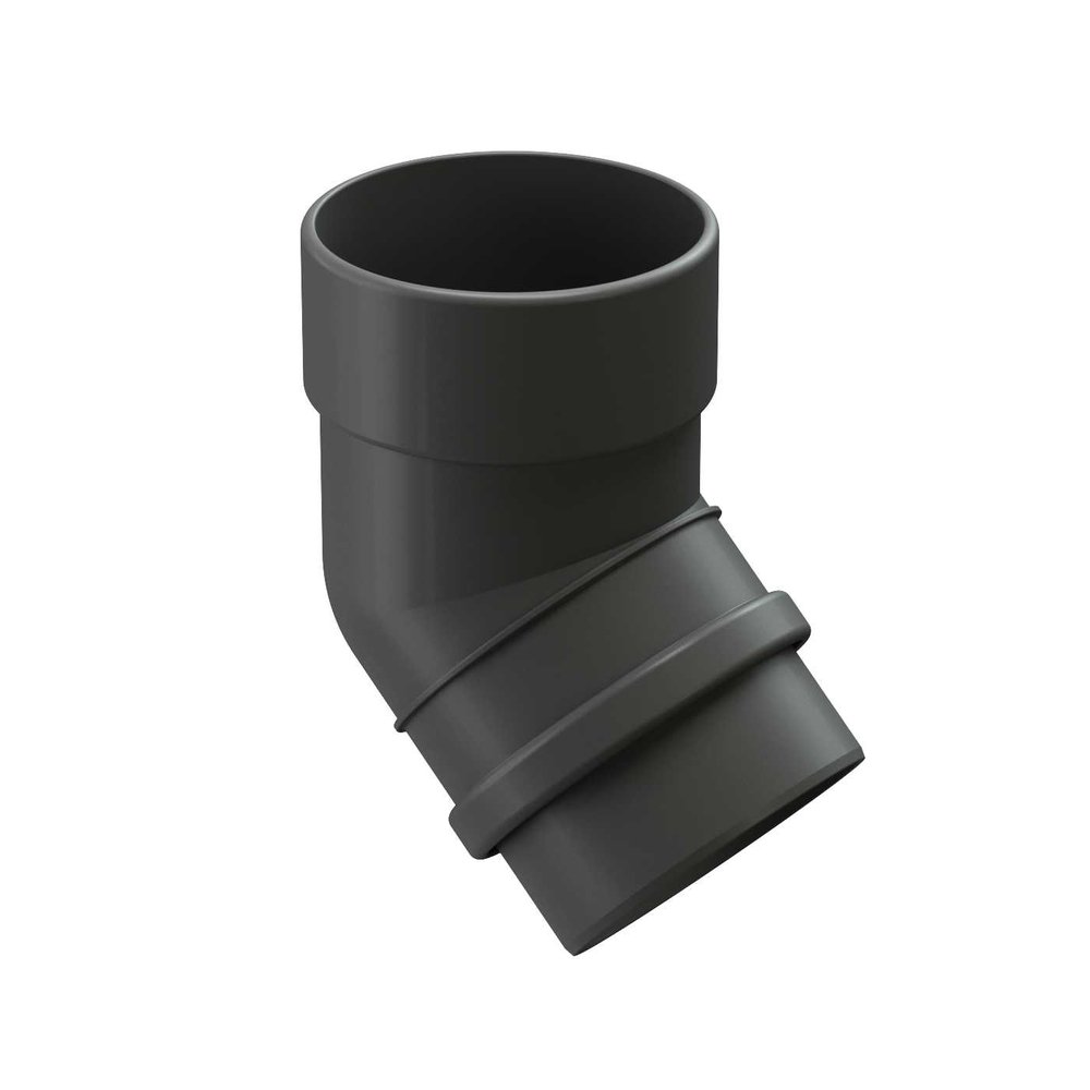 Колено DOCKE LUX 45 графит PVLA-1086